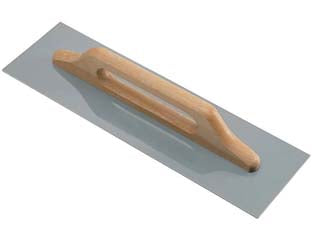 Frattone con manico legno - mm.480x140 - in acciaio con manico in legno