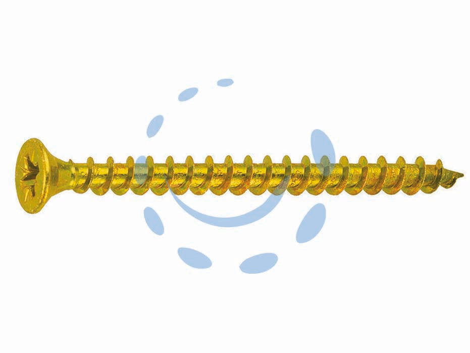 Vite truciolare tsp cava pz interamente filettata in acciaio ottonato - ø mm.4,0x45 - Nessuna Descrizione per questo prodotto