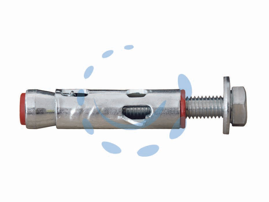 Tassello in acciaio con vite 8.8 te efpm/b - ø mm.6 - in acciaio zincato