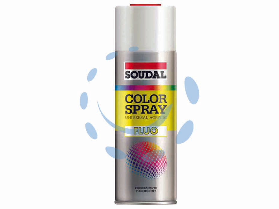 Color spray fluo smalto acrilico fluorescente spray - ml.400 - blu fluorescente (160344) - in bomboletta spray, vernice acrilica per interni ed esterni con effetto fluorescente, rende le superfici brillanti e visibil...