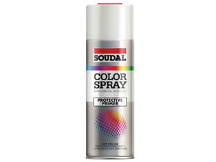 Color spray protective primer antiruggine spray - ml.400 - grigio (155598) - in bomboletta spray, primer antiruggine a base di resine acriliche per proteggere le superfici metalliche, anche nel tempo, p...