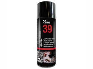 Pulitore per freni e frizioni spray ml.400 39 - ml.400 in bomboletta spray - per una pulizia ottimale delle frizioni e dei corpi frenanti dei freni a disco o a tamburo come pinze, pastiglie, ganasce, ci...