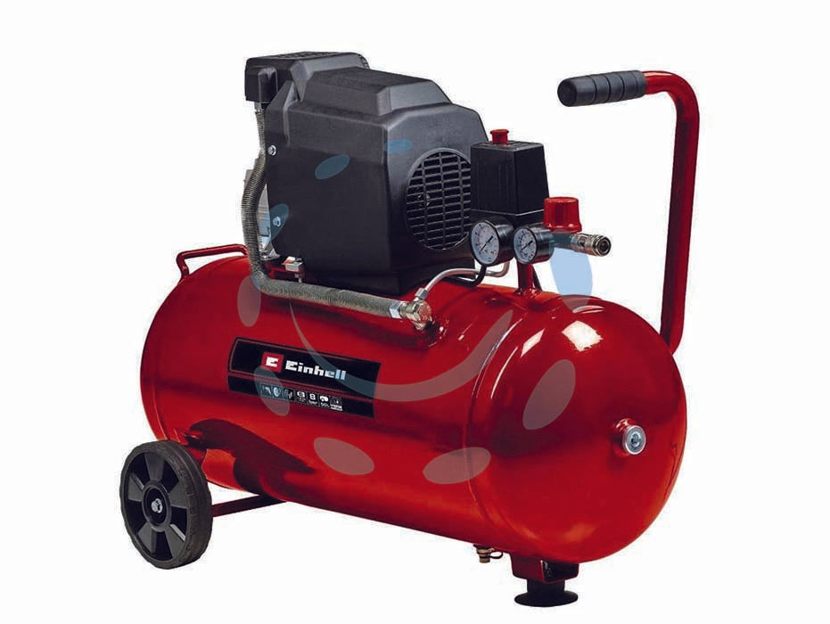 Compressore lubrificato a olio lt.50 1500w (tc-ac 190/50/8) - 1500w di potenza, tensione 220v / 50Hz, 1500w 2 ps 15 minuti potenza max motore S2, numero giri motore 2.850 al minuto, vel...