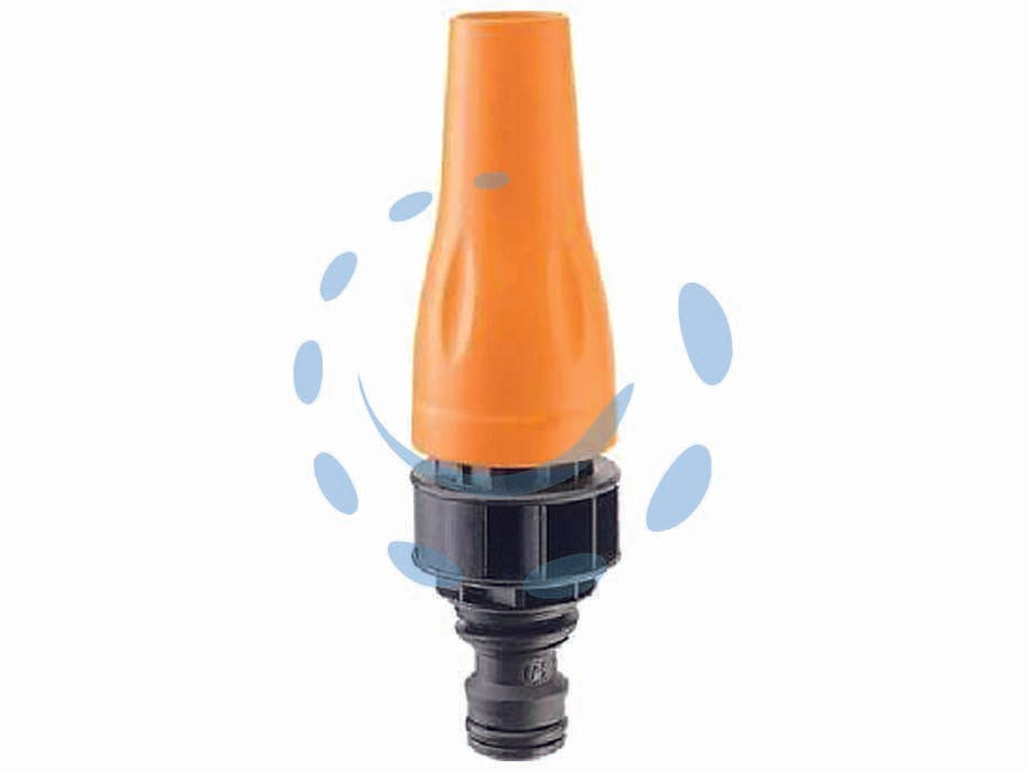 Lancia dritta - blister - 80005405 - lancia a spruzzo per irrigazione con regolazione del getto da fine cono polverizzato a getto diritto, portata massima 12 l/mi...