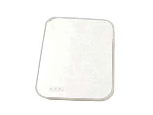 Specchietto bagno - cm.14x20,5x2 - supporto in PP, colore bianco