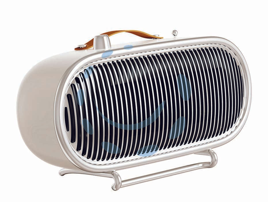 Termoventilatore ceramico music 50 750/1500w - cm.31,2x14,7x17,4h. - 4 regolazioni: spento, ventilatore, basso, alto, 750/1500w, termostato regolabile, resistenza ceramica, sicurezza ribaltament...