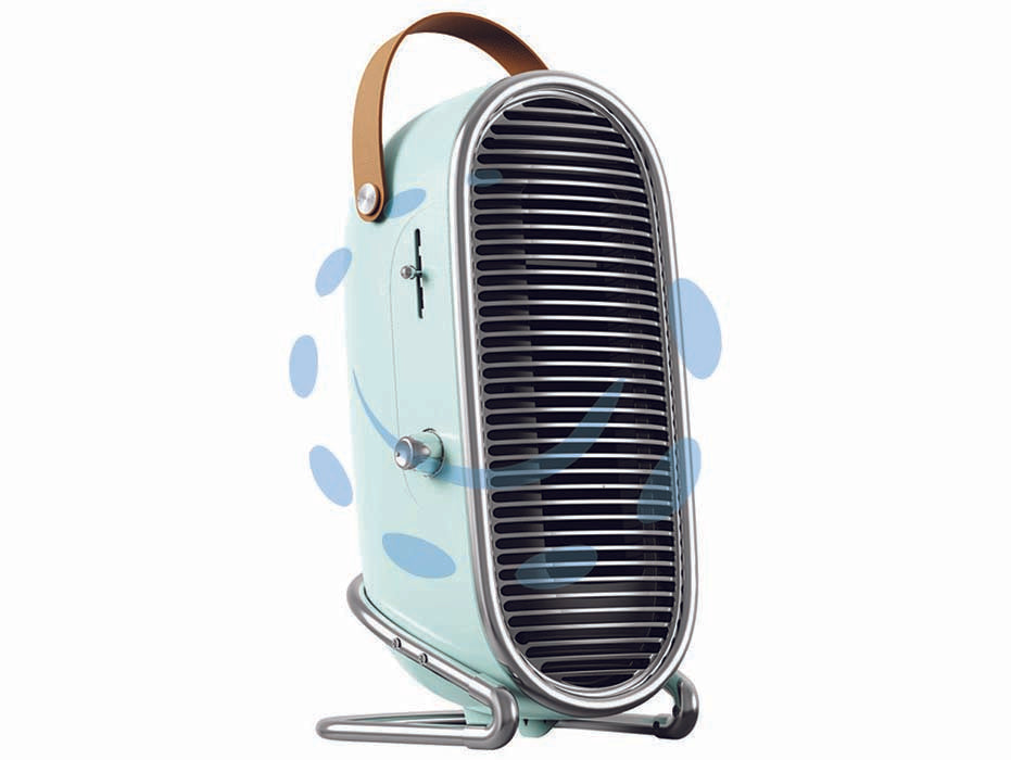 Termoventilatore ceramico speak 750/1500w - cm.16,2x16,4x32,4h. - 4 regolazioni: spento, ventilatore, basso, alto, 750/1500w, termostato regolabile, resistenza ceramica, sicurezza ribaltament...