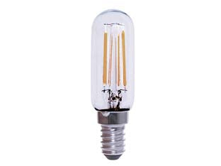 Lampada filo led tubolare e14 - 5w - E14 - 2700°K calda - 470 lm - cl. en.E - 220-240V lampada led forma tubolare, vetro trasparente, filamento visibile, durata media 15.000 ore, lampada dotata di tecn...