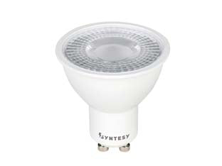 Lampada led gu10 - 4w - GU10 - 3000°K calda - 345 lm - cl. en.F - 220-240V lampada led dicroica, vetro trasparente, durata media 25.000 ore, lampada dotata di tecnologia LED, testata per 10...