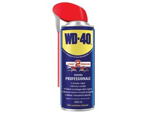 Wd-40 lubrificante spray multiuso 5 funzioni ml.400 - ml.400 spray c/erogatore a doppia posizione - IDROREPELLENTE: permette il formarsi di una barriera perfetta contro l'umidità, elimina rapidamente i cortocircuiti da umidit...