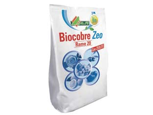 Concime biocobre zeo rame 20 - kg.1 in sacco - concime CE, miscela di micorelementi in polvere Rame (Cu) ossicloruro 15% + solfato 5%, manganese (Mn) 0,5% + Zinco (Zn EDTA)...