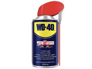 Wd-40 lubrificante spray multiuso 5 funzioni ml.250 - ml.250 spray c/erogatore a doppia posizione - IDROREPELLENTE: permette il formarsi di una barriera perfetta contro l'umidità, elimina rapidamente i cortocircuiti da umidit...